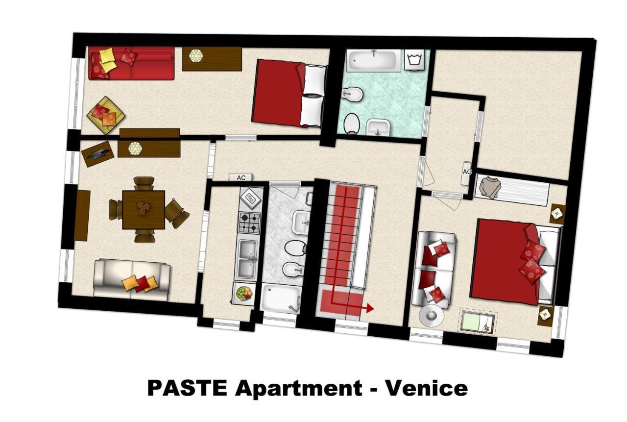 Apartmán Casamisa Paste Benátky Exteriér fotografie